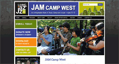 Desktop Screenshot of jamcampwest.com